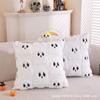 Fronha de Travesseiro Fantasma de Halloween Transfronteiriça Pelúcia Ins Almofada Decoração Divertida de Feriado Almofada para Sofá de Sala de Estar