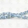 Cuentas de Cristal de Vidrio Brillantes de Alta Gama con Agujero Central, Campana, K9 Premium Electroplateado, 8/10mm, Accesorios para Joyería DIY, Aretes