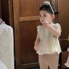 Camiseta de Bebé Ropa de Verano 2026 Top para Bebé Camisa de Muñeca sin Mangas para Niñas Ropa de Verano Clase A Camisa de Muñeca para Niñas