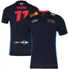 Traje de carreras de comercio exterior, traje de ciclismo, camiseta de manga corta de secado rápido para exteriores, traje de descenso, traje deportivo de carreras Mercedes F1 para hombre