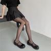 Medias de Seda Negras con Diamantes Sexy Oscuras Calientes Perforadas Finas bling Brillantes Ins Modernas Medias de Seda Negras Pantalones de Cualquier Corte para Niños