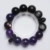 Acalme Sua AlmaPulseira Artesanal de Cristal Natural do Uruguai para Mulheres, Estilo Novo Versátil, Pulseira Clareadora de Pele Atacado