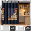 Cortina de Cama de Dormitório Estudantil Cortina Blackout de Dormitório Pano de Contorno de Cama Beliche Superior Cortina de Mesa de Beliche Cortina Proteção de Mesa Inferior Jw