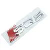 Adecuado para Audi Sq3 Sq5 Sq7 Insignia de Cilindrada Modificación Calcomanía para Coche Insignia Deportiva Trasera Letras Galvanizadas de Plástico Calcomanía para Coche