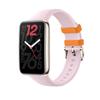 Adecuado para pulsera de mijo 7PRO cuero sintético Correa de cuero Miband7pro Correa de contraste de TPU al por mayor