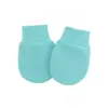 Guantes Antirrayaduras para Bebé de Primavera y Otoño Guantes para Bebé Guantes de Color Sólido para Recién Nacido Guantes de Hilo de 0 a 1 Año