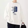 Sudadera de marca de moda para hombre para dropshipping transfronterizo 2025 Nueva Primavera y Otoño Manga Larga Holgada Casual Versátil Sudadera para Hombre
