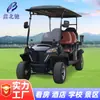 Carrinho de golfe para campos de treino de golfe, clubes privados, transporte silencioso de curta distância, carrinho de golfe com estrutura à prova de ferrugem