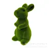 Ornamentos de animais de simulação Decoração de Natal decoração de animal coelho paisagem artificial Aglomeração de musgo animal falso atacado