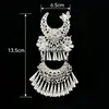Boneca gato de batata de Guizhou acessórios DIY lembrança coroa de cabelo prateada chapéu étnico Miao chapéu tiara de chifre de vaca borboleta