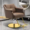 Silla de Barbería, Silla Especial para Cortar el Cabello de Celebridades de Internet para Salón de Belleza, Lujo Accesible, Simple, Asiento Elevable para Teñido y Permanente, Taburete de Peluquería