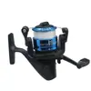 Carrete de Pesca Giratorio Tipo 200 de Comercio Exterior Transfronterizo con Hilo, Carrete de Pesca Pequeño, Carrete para Pesca de Orilla, Carrete de Manivela Manual, Carrete de Pesca Giratorio