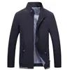 2020 Ropa Nueva de Otoño para Hombre Casual de Negocios Chaqueta Abrigo para Hombres de Mediana Edad Primavera y Otoño de Longitud Media