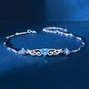 Pulseira Europeia e Americana Asas de Anjo da Amazon Pulseira Feminina Pulseira de Prata Esterlina Presente de Aniversário para Namorada Joias Criativas