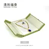 Nueva Caja de Joyería de Franela Octagonal Empaque para Anillos Colgantes Caja de Joyería Juego Pequeño de Collares Pendientes Joyería