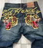 Nuevas Ventas Directas Estilo Americano desde el Extranjero, Jeans Personalizados con Pedrería Caliente, Pantalones Casuales Sueltos de Moda Japonesa High Street, Unisex