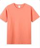 Camiseta de algodão com gola redonda de 40 fios duplos, logotipo personalizado impresso, algodão pesado, manga curta, roupa de classe, camiseta publicitária, roupas de trabalho