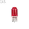Luz Indicadora Yan-T5 Luz de Instrumentos para Coche T10 Bombilla de Luz de Freno T13 Filamento Único/Doble Ámbar Bombilla de Enchufe 3157 Luz Roja T20