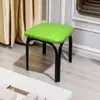 J & J & Cuatro Patas Tres Patas Patas de Hierro Taburete Redondo Mesa Simple de Moda Taburete Mesa de Comedor Taburete Taburete Cuadrado Pequeño Taburete Bajo para el Hogar
