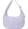 Nueva Moda Bolsas de Plumas Pequeñas para Mujer Bolso de Hombro Cartera de Hombro de Nylon y Bolso de Mano con Correa de Hombro Ajustable
