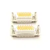 Conector DB26 macho de pines sólidos D-SUB 26 asiento macho tipo placa de soldadura de pata recta HDP26P enchufe de pin recto tipo placa