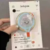 Papas Fritas y Hamburguesas Lindas y Creativas, Soporte Giratorio para Teléfono Móvil, Soporte de Succión Magnética, Soporte de Airbag de Adsorción para Teléfono Móvil para Ver Series