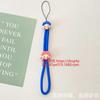 Nuevo Lanyard para Teléfono Móvil de Flor de Dibujos Animados Anti-Pérdida Creativo para Muñeca Cuerda de Nylon Llave Colgante Hebilla Cadena Corta para Mano