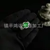 Anillo nuevo para mujer bañado en plata con incrustaciones de calcedonia color verde hielo al por mayor, nueva joyería de anillo de jade abierto de ágata estilo chino