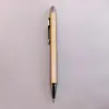 Bolígrafo de Tinta Gel con Control Táctil, Bolígrafo de Firma con Logo, Bolígrafo de Barril de Aluminio Metálico, Bolígrafo de Gel, Bolígrafo de Bola, Bolígrafo de Cuentas DIY