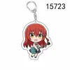 Mercancía de Anime Roca Solitaria: Colgante Llavero para Mochila Expresión Cool de Poggy-Chan y Kita Nijika