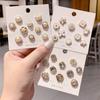 Colar Multifuncional Botão Anti-Exposição, Botão Oculto, Modelador de Cintura Sem Costura, Fixador de Roupa Invisível, Broche Elegante