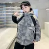 Chaqueta infantil para niños, estilo primavera y otoño, nuevo abrigo de primavera 2026, cortavientos de primavera, top para niños mayores, niños