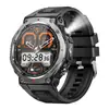 Reloj Inteligente Kt85 Transfronterizo Llamada Bluetooth Asistente de Voz Linterna LED Luz Púrpura Reloj para Deportes al Aire Libre