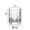 Vaso de whisky, vaso transparente para el hogar, vaso para licor, vaso creativo para cerveza, juego de vino, venta al por mayor
