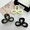 Grampo de Cabelo Simples Fosco de 8 Caracteres para Mulheres, Prendedor de Cabelo Meio Preso, Pinça Tiburón Média Retro Elegante, Acessório de Cabelo