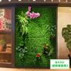 Pared de plantas artificiales, césped, centro comercial interior, cabecera de puerta, pared de flores artificiales, fondo de pared, pared de plantas verdes artificiales, decoración de paisaje