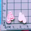 Mini Tubo para Cavar Areia de Praia de Verão Anel de Natação Chinelos Sol Surfe Manicure Grampo de Cabelo Acessórios de Resina DIY