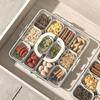 Caja de Almacenamiento de Condimentos de Cocina Transfronteriza, Caja de Almacenamiento de Condimentos para el Hogar de Lujo Ligero de Gama Alta, Caja de Condimentos Integrada con Múltiples Compartimentos