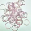Horquilla antigua anillo prohibido bolsa de material hecho a mano diy anillo de ágata colorido anillo fino de ágata de 2~3 mm precio de fábrica al por mayor