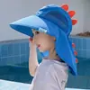 Chapéu de Sol Infantil para Meninos e Meninas 2024 Verão Proteção UV Chapéu de Sol para Bebê Primavera e Outono Chapéu de Pescador Chapéu de Sol