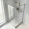 Particiones de Puertas Correderas de Vidrio para Baño Profesionales Hechas a Medida para Uso Residencial y Hotelero, Cabina de Ducha Completa Integrada con Separación de Zona Seca y Húmeda