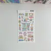 Adesivos Coreanos Adesivos de Cachorro Desenho Animado Fofo Adesivos Guka Criativos Coreanos Material DIY Adesivos para Caderno Ins