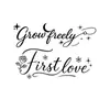 Pegatinas de Tatuaje Herbales con Texto Personalizado en Inglés, Impermeables, a Prueba de Sudor, de Larga Duración, No Reflectantes, Estilo de Arte de Tatuaje para Brazo de Alta Gama
