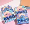 Nueva Caja de Labubu de Goma Popular Periférico de Anime Dibujo Animado Lindo Súper Lindo Labubu Ensamblaje Estéreo