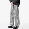 Fábrica de Origen Longteng [Datos de Nuevo Producto] Pantalones Casuales para Hombre Estilo Tie-Dye/Estilo Desgastado Otoño/Invierno