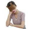 Jierong Nuevo Verano Pequeño Fresco Máscara de Ojos de Hielo Terciopelo de Cristal Bordada Bloqueo de Luz Ayuda para Dormir Fabricante de Máscaras de Ojos Venta al por Mayor