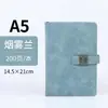 Set de Regalo de Cuaderno con Hebilla de Flor de Ventana Estilo Chino, Set de Cuadernos Engrosados, Diario de Oficina para Negocios, Logo Personalizable