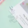 Novo Chaveiro de Flor Colorido Vazado Transparente Pingente de Joia DIY Versátil Criativo Charme para Bolsa Feminina
