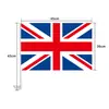 2026 Bandeira Britânica Transfronteiriça 30*45cm 70º Aniversário da Rainha Elizabeth Bandeira de Carro Bandeira de Janela Fabricante Atacado