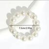 Moda Europea y Americana Romántico Cuerda para el Cabello de Perla Anillo para el Cabello Corea del Sur Dongdaemun Popular para Mujer Accesorios para el Cabello de Combinación Perfecta